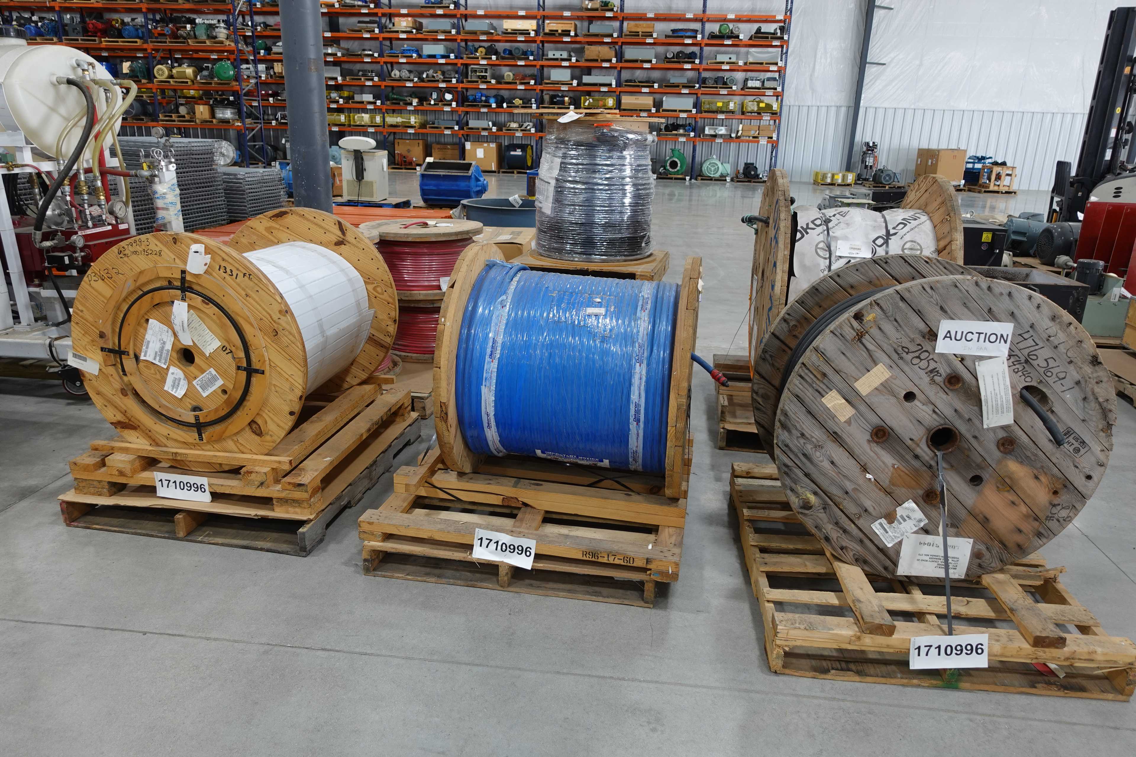 SKU 1710996 - 6 PALLETS OF ASSORTED INSULATED WIRE