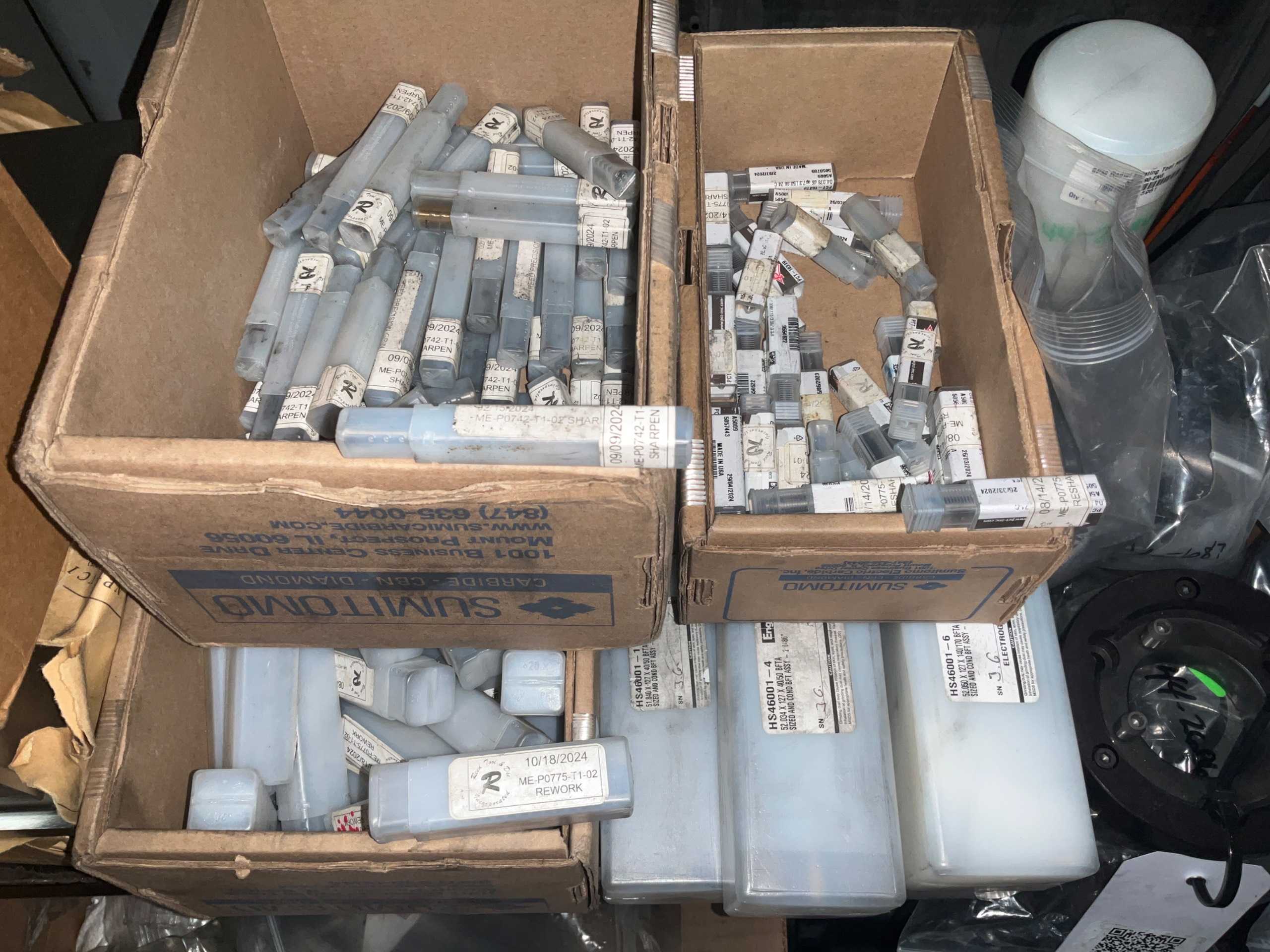 BULK QTY OF INDUSTRIAL PARTS - INDUSTRIAL PARTS