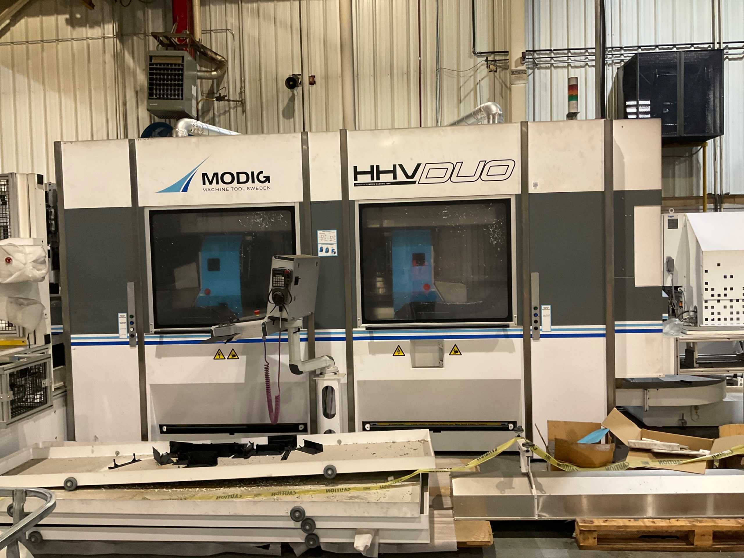 2022 MODIG HHV-3-DUO HORIZONTAL MACHINING CENTER - HORIZONTAL MACHINING CENTERS