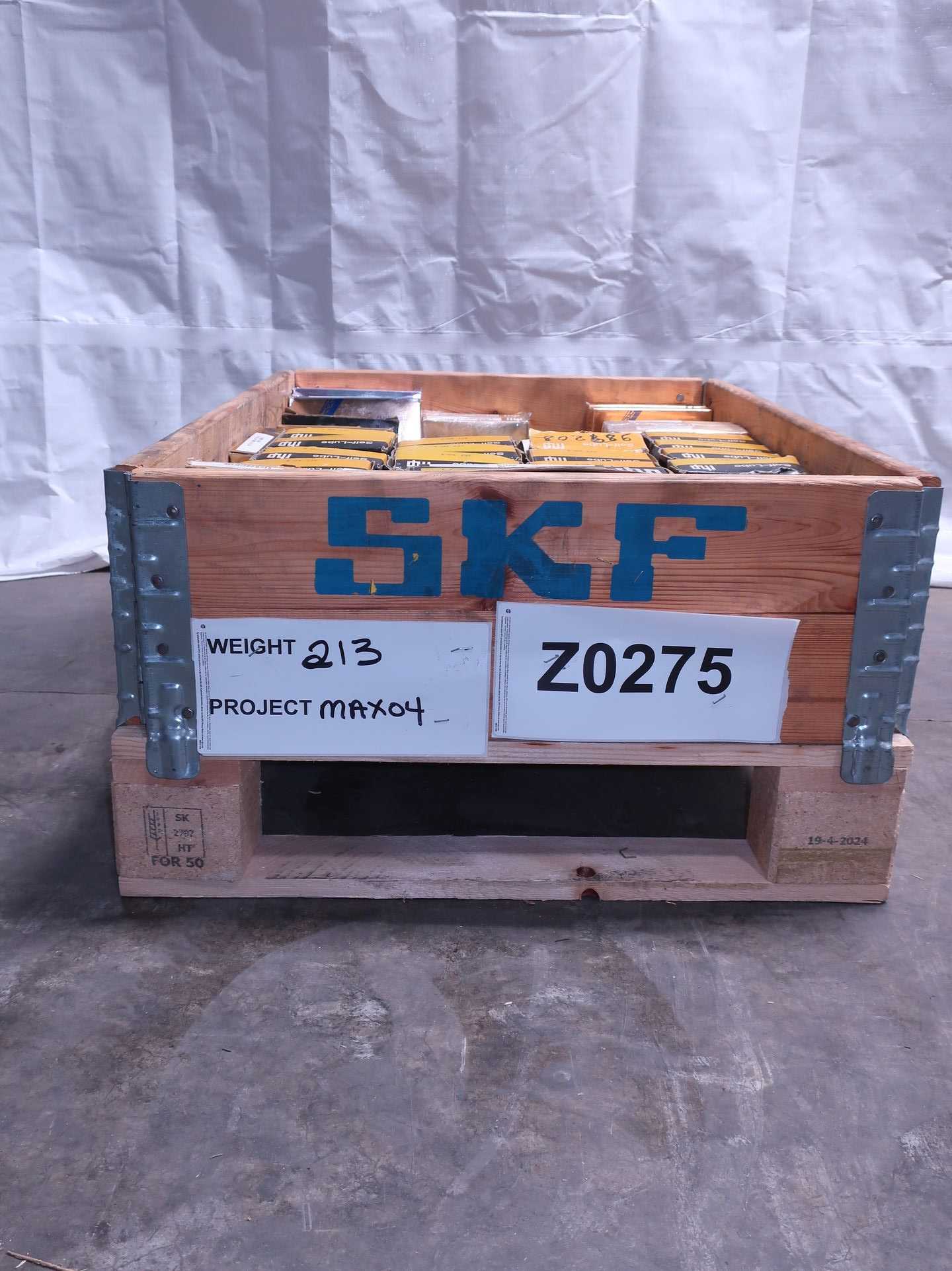 CRATE OF RHP PRECISION BEARING - BEARINGS