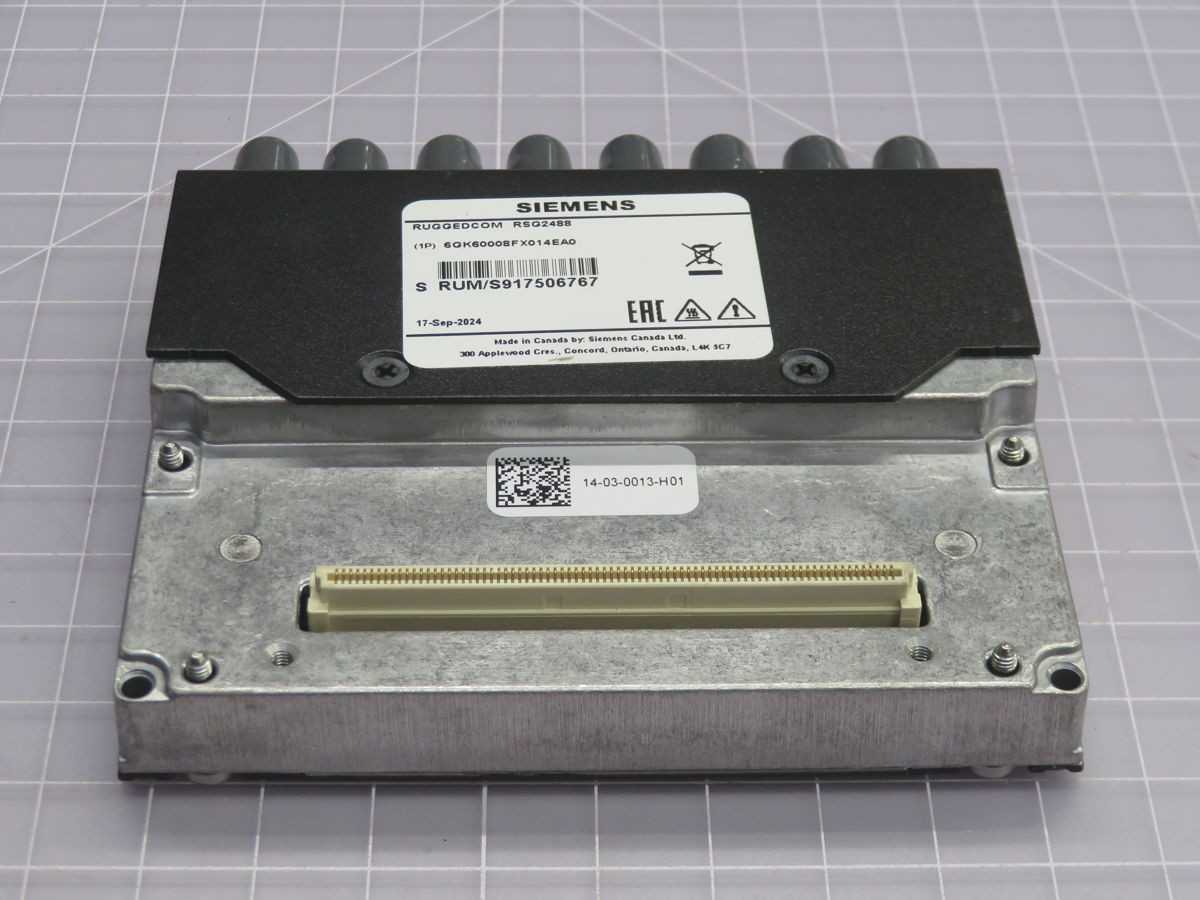 SIEMENS 6GK60008FX014EA0 MEDIA MODULE T264074 - PLC MODULES