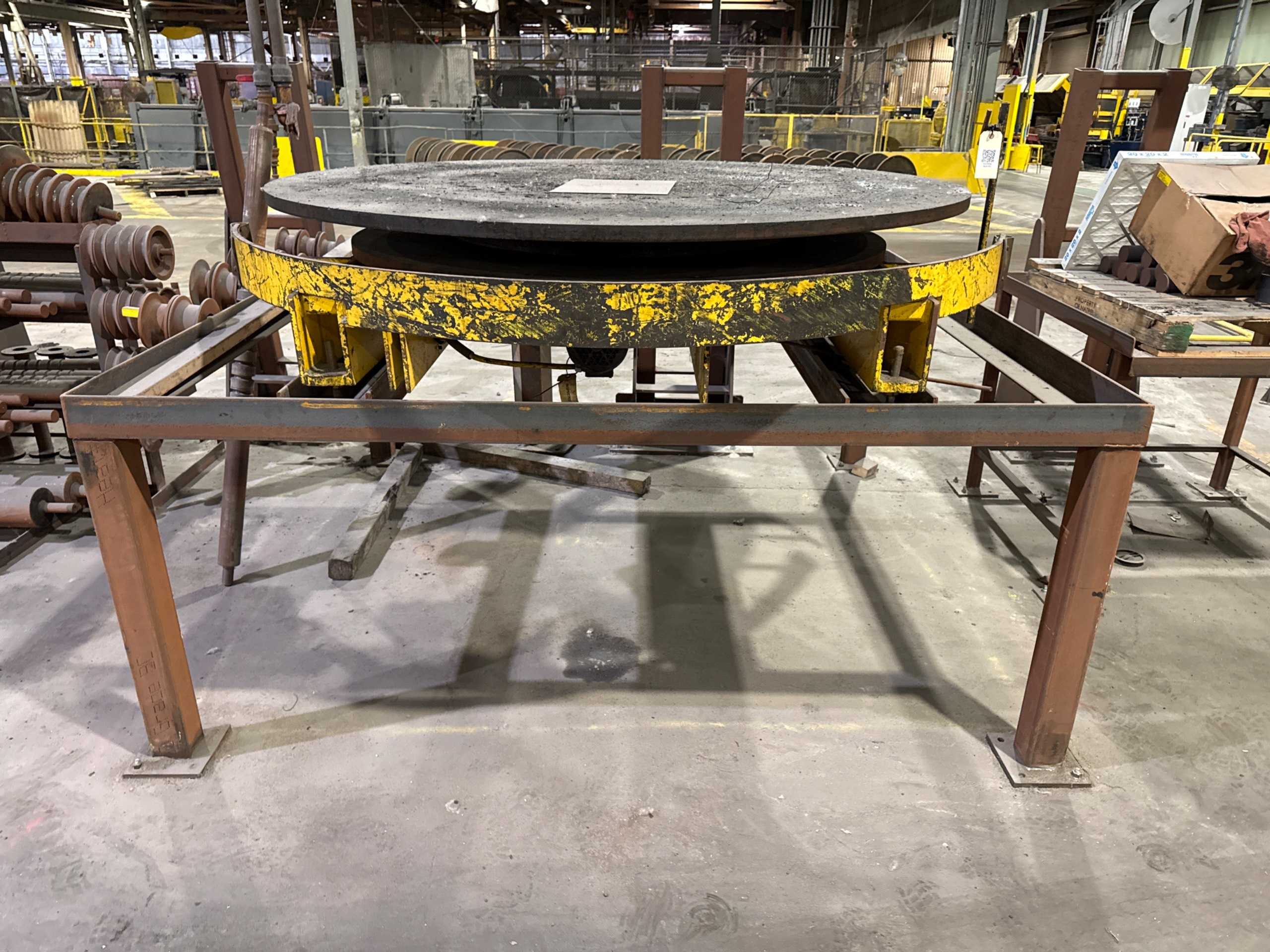 POWERED ROTARY TABLE - WORK TABLES