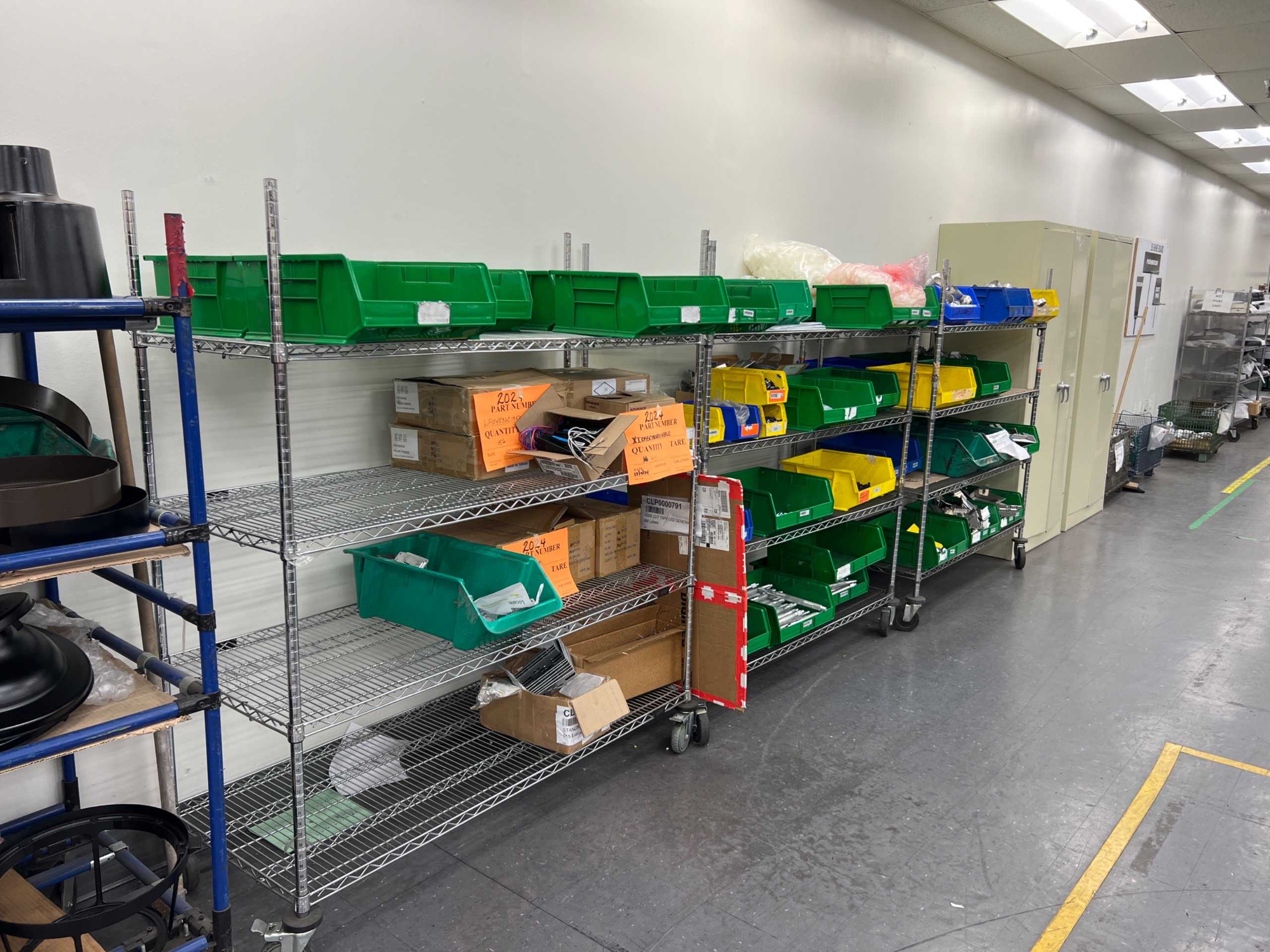 QTY 4: SHELVING - SHELVING