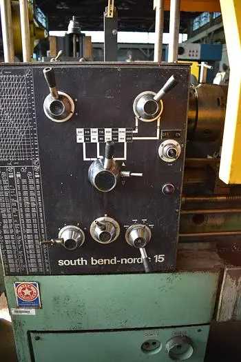 SOUTH BEND CL150E NORDIC 15 ENGINE LATHE, 15.25" SWING, 56" CENTERS, 7.5HP, 2000RPM - MANUAL LATHES