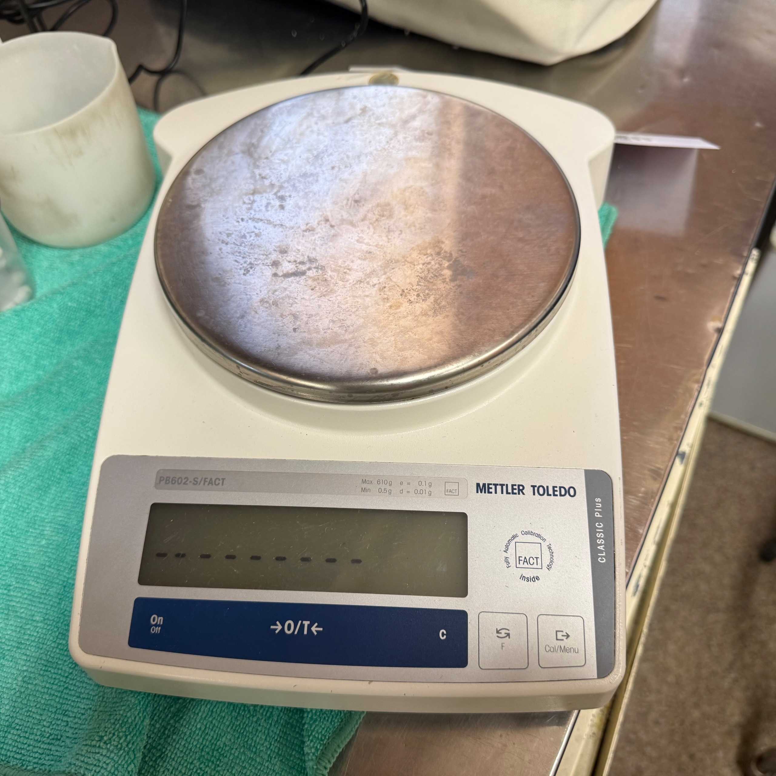 METTLER TOLEDO PB602-S/FACT BALANCE - LAB & SCIENTIFIC