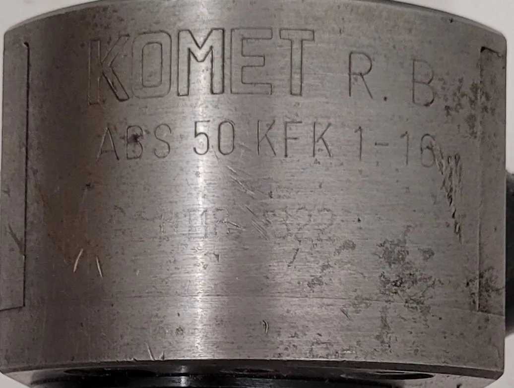 KOMET ABS 50-KFK-1-16 MICRO ADJUSTABLE FINISH BORING HEAD (ABS 50 CONNECTION, KFK 1-16) - MACHINE TOOLING