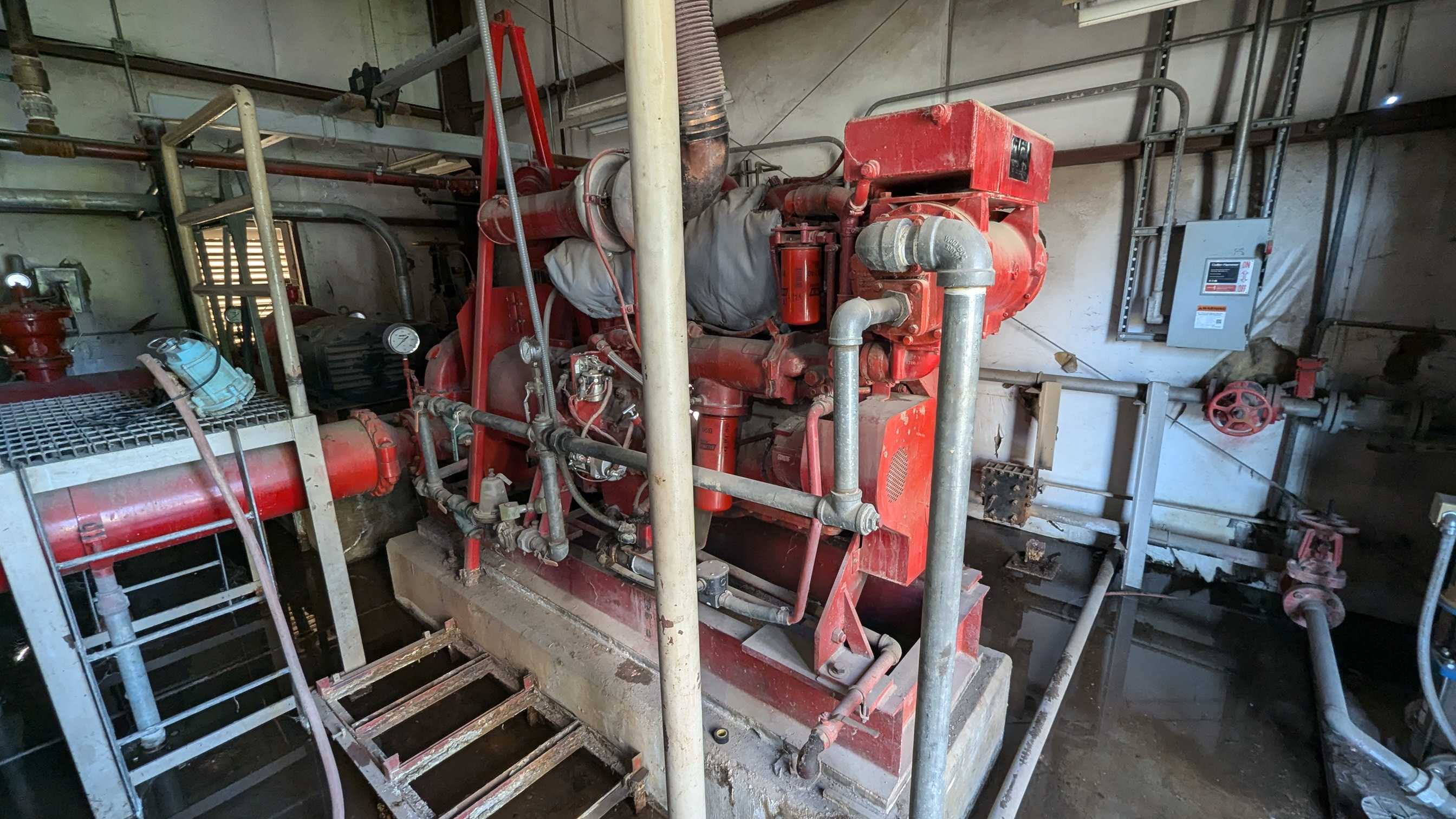 BULK QTY OF FIRE PUMP HOUSE CONTENTS - INDUSTRIAL PARTS