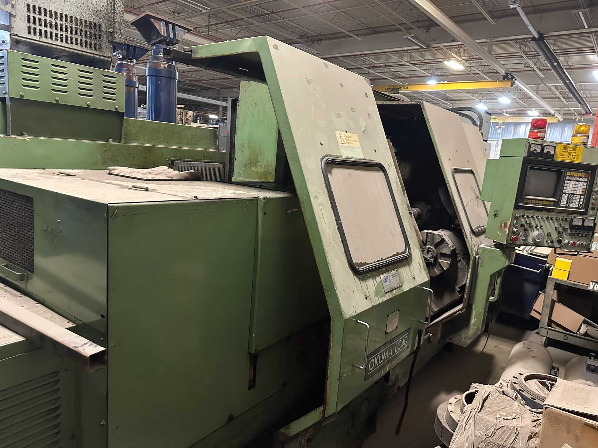 1997 OKUMA LC40-2SC CNC LATHE - CNC LATHE