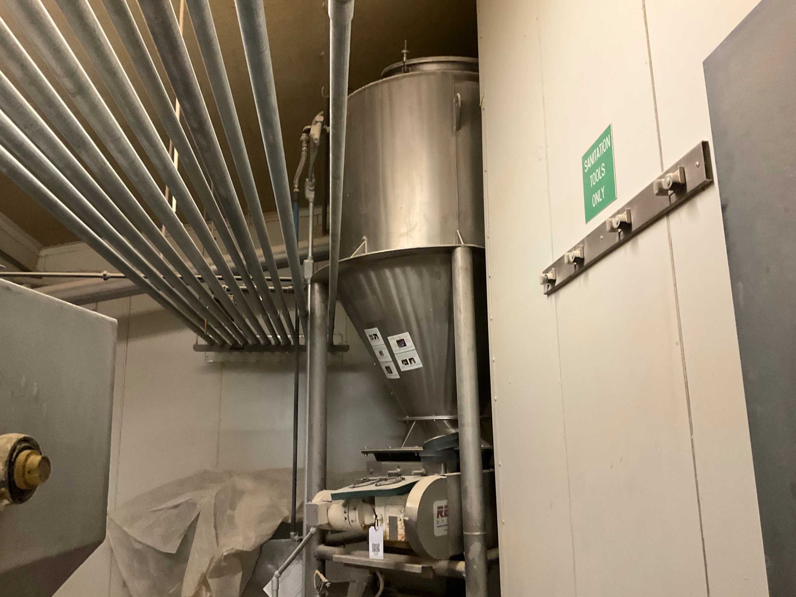 REYCO SYSTEM RECEIVER HOPPER ROTARY VALVE - PLANT & FACILITY