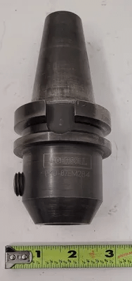 INGERSOLL B40-87EM284 QUICK CHANGE TOOL HOLDER CAT 40 OAL 5.5IN BORE .875IN - MACHINE TOOLING