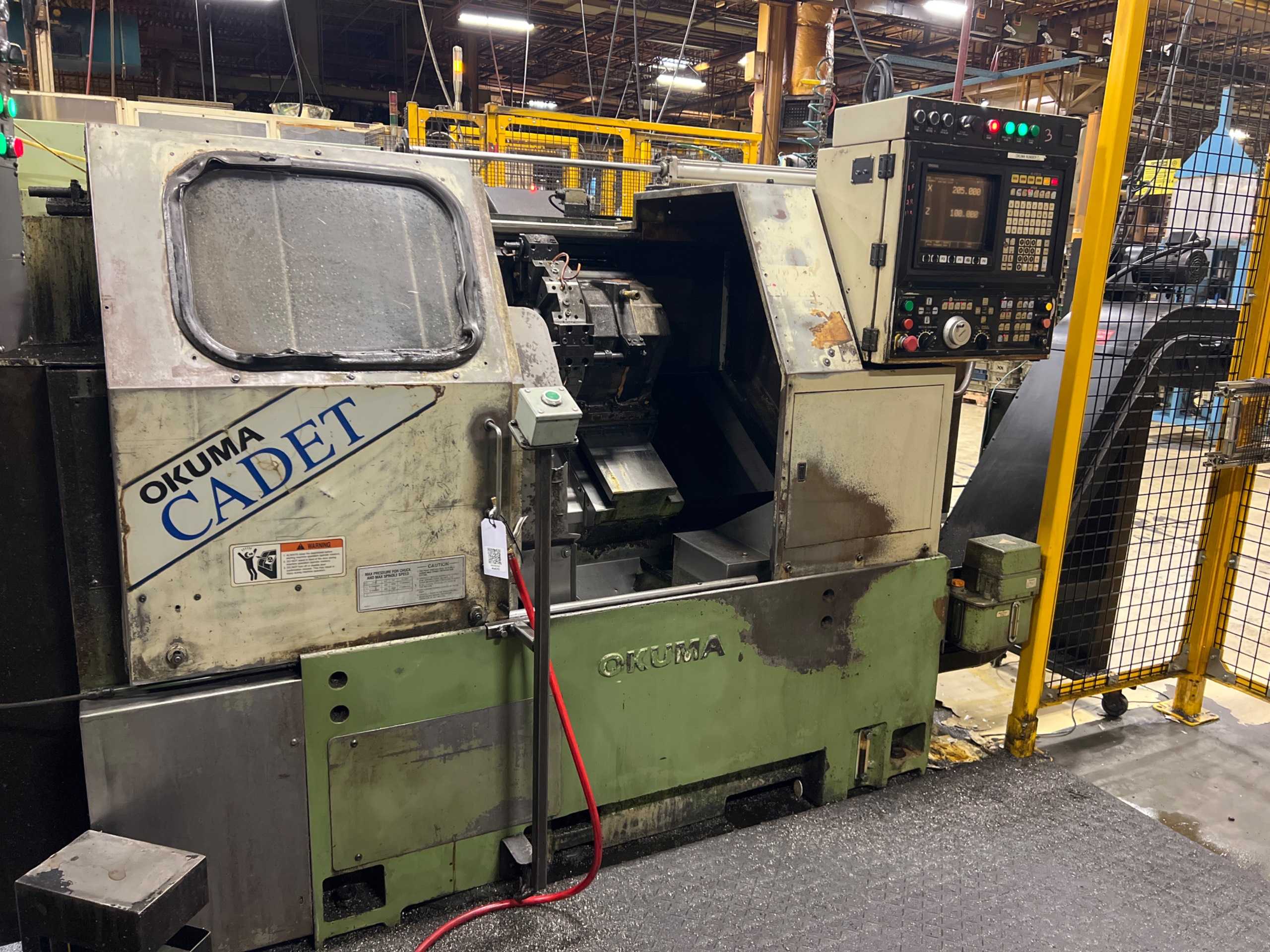 OKUMA LNC8 CNC LATHE - CNC LATHES