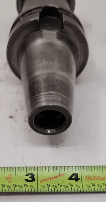 INGERSOLL B40-10SC500 CAT40 COLLET CHUCK, 1.37IN BORE, 40 TAPER SHANK, 7.875IN OAL - MACHINE TOOLING