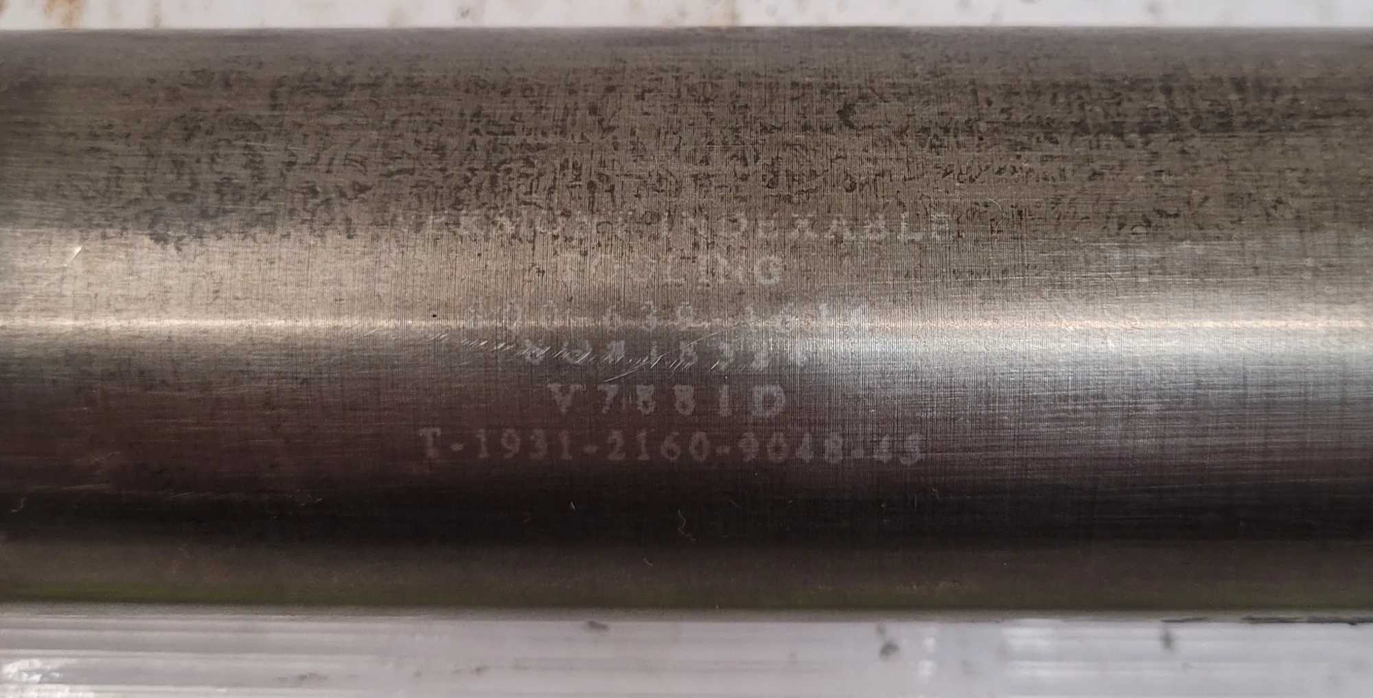 VERMONT INDEXABLE TOOLING 2" BORING BAR V7881D, 13.25" OVERALL LENGTH - MACHINE TOOLING