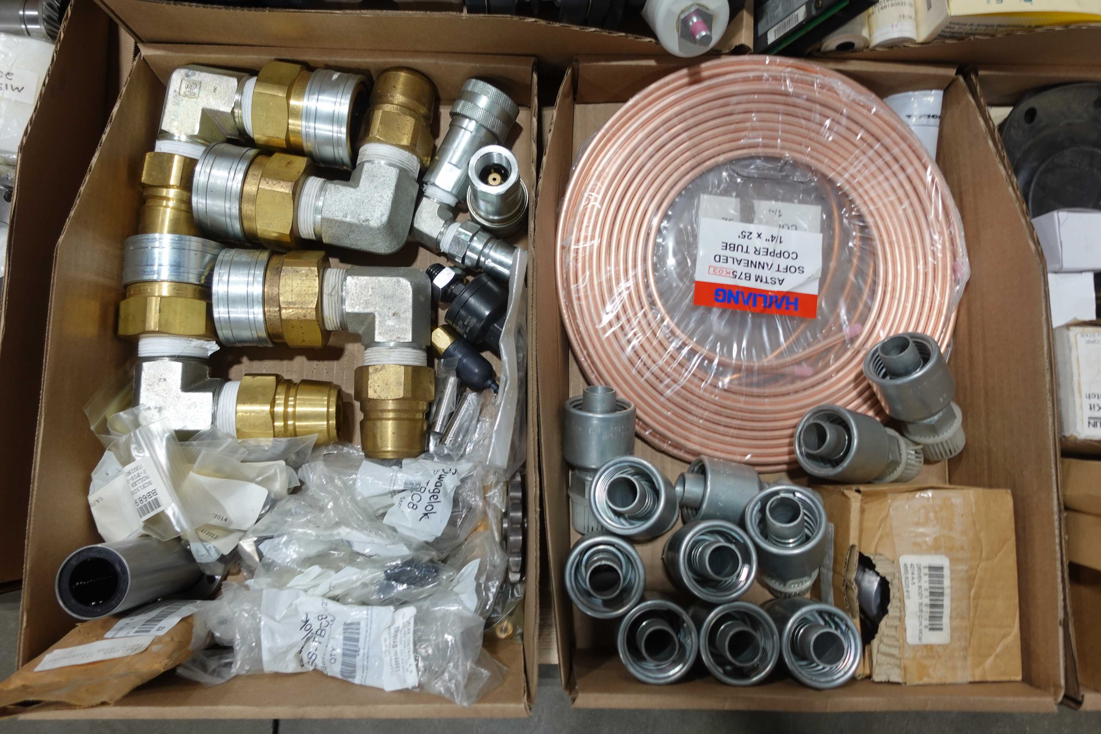 SKU 1737121 - 4 PALLETS OF MIXED MRO, ASSORTED ELECTRICAL, PUMP PARTS, SEALS, POWER TRANSMISSION - MISCELLANEOUS