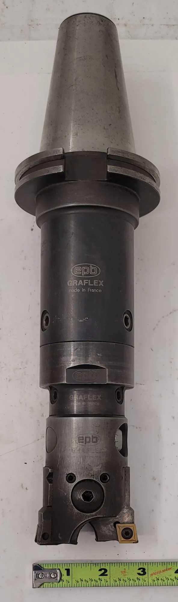 GRAFLEX A700 50 BORING HEAD WITH M403-65 EXTENSION AND CAT 50 HOLDER TOOLING - MACHINE TOOLING