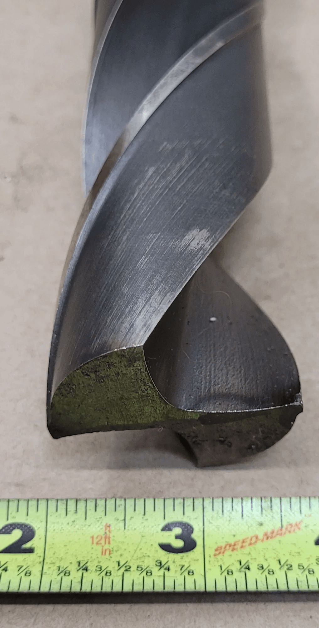 SKF 4MT MORSE TAPER HSS TWIST DRILL, 1-5/8" DIA, 12.5" OAL, 7" FLUTE, 2-FLUTE SPIRAL - MACHINE TOOLING