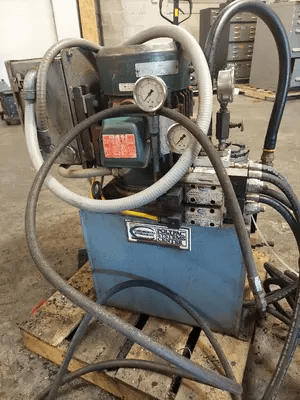 CONTINENTAL HYDRAULICS POLYPAC HYDRAULIC POWER UNIT, 3 HP, 10 GALLON TANK, 3300 PSI MAX. - HYDRAULIC POWER UNIT