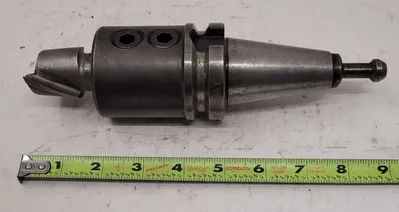 LYNDEX CAT 40 TOOL HOLDER - 1 INCH HOLE DIAMETER - MACHINE TOOLING