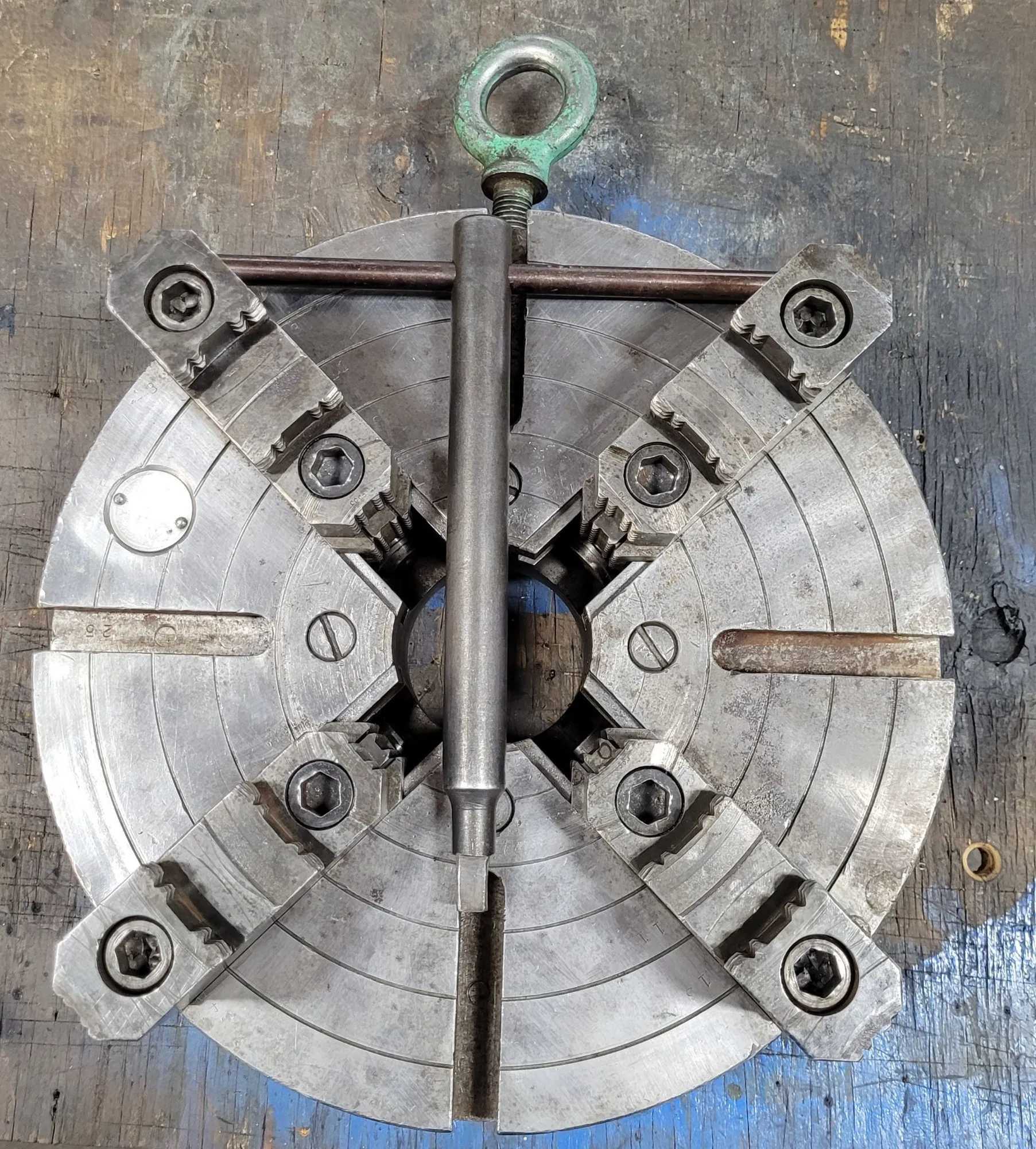 15IN CUSHMAN CHUCK – 4 JAW – D1-6 CAMLOCK - MACHINING TOOLING & PARTS