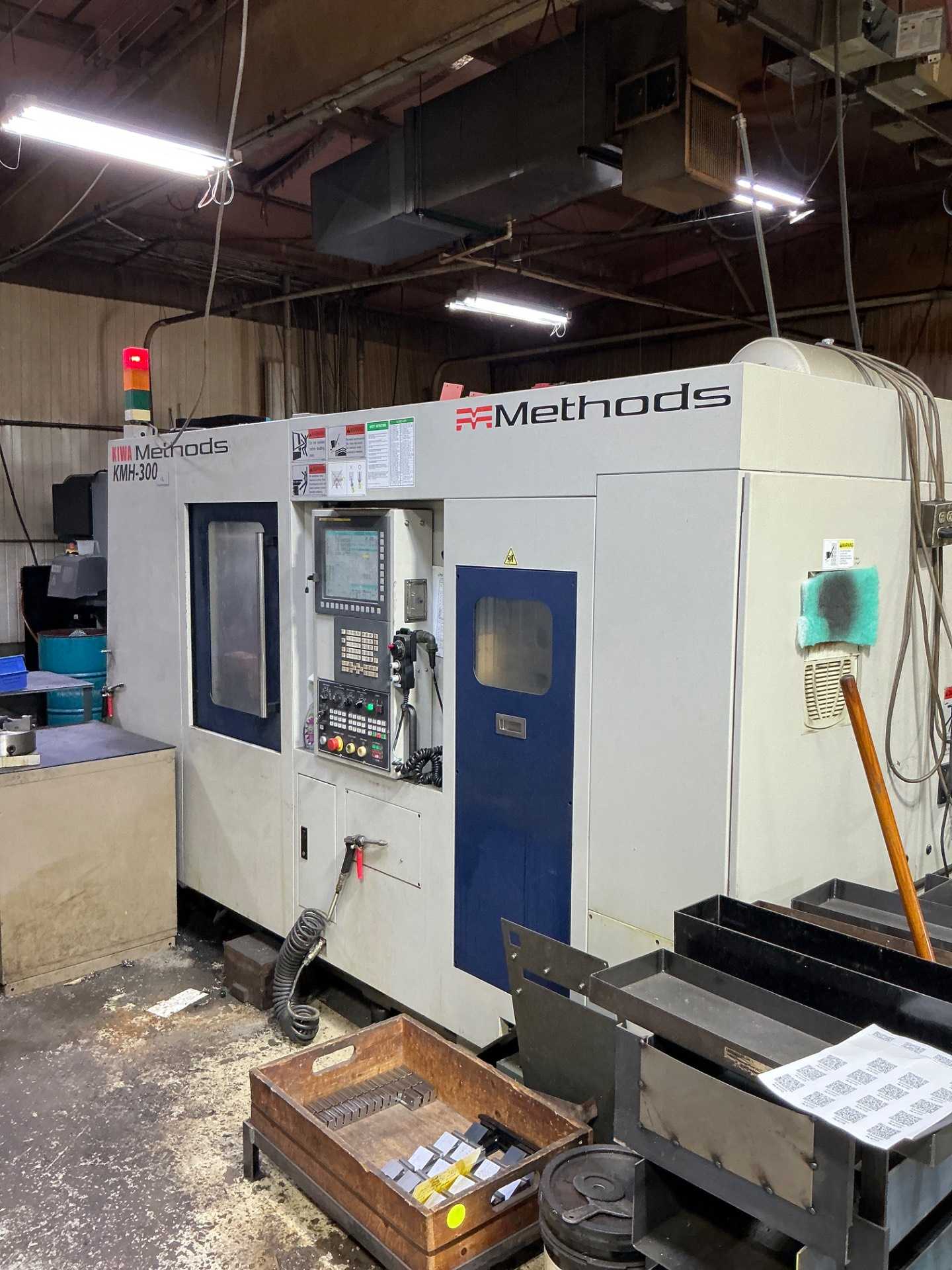 2014 KIWA KMH-300-F001 HORIZONTAL MACHINING CENTER 4-AXIS, 15K RPM, BT30 - HORIZONTAL MACHINING CENTERS