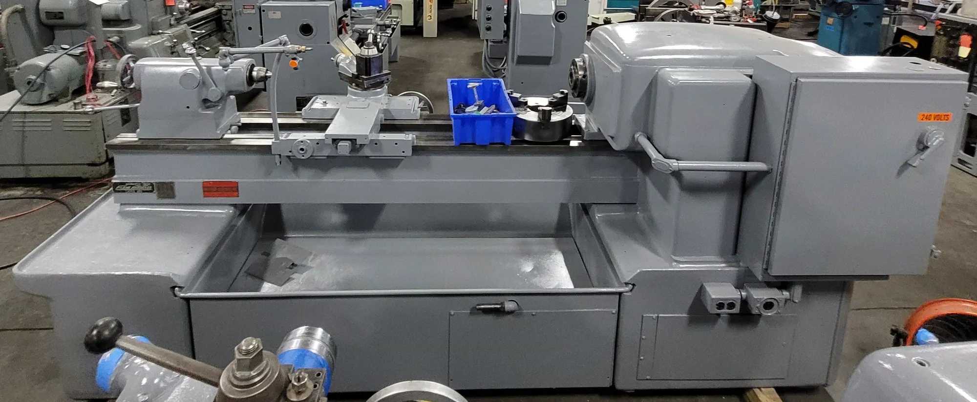 1978 MONARCH 610 ENGINE LATHE, 20" X 54", 10HP, 1500RPM, 2.25" BORE, D1-6, 12" CHUCK - MANUAL LATHES