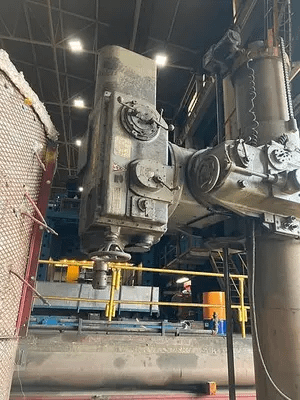 KAUKAUNA 140U PORTABLE UNIVERSAL DRILL & TAPPING MACHINE, 8' ARM, 10 HP, 48500 LBS - RADIAL ARM DRILLING MACHINES