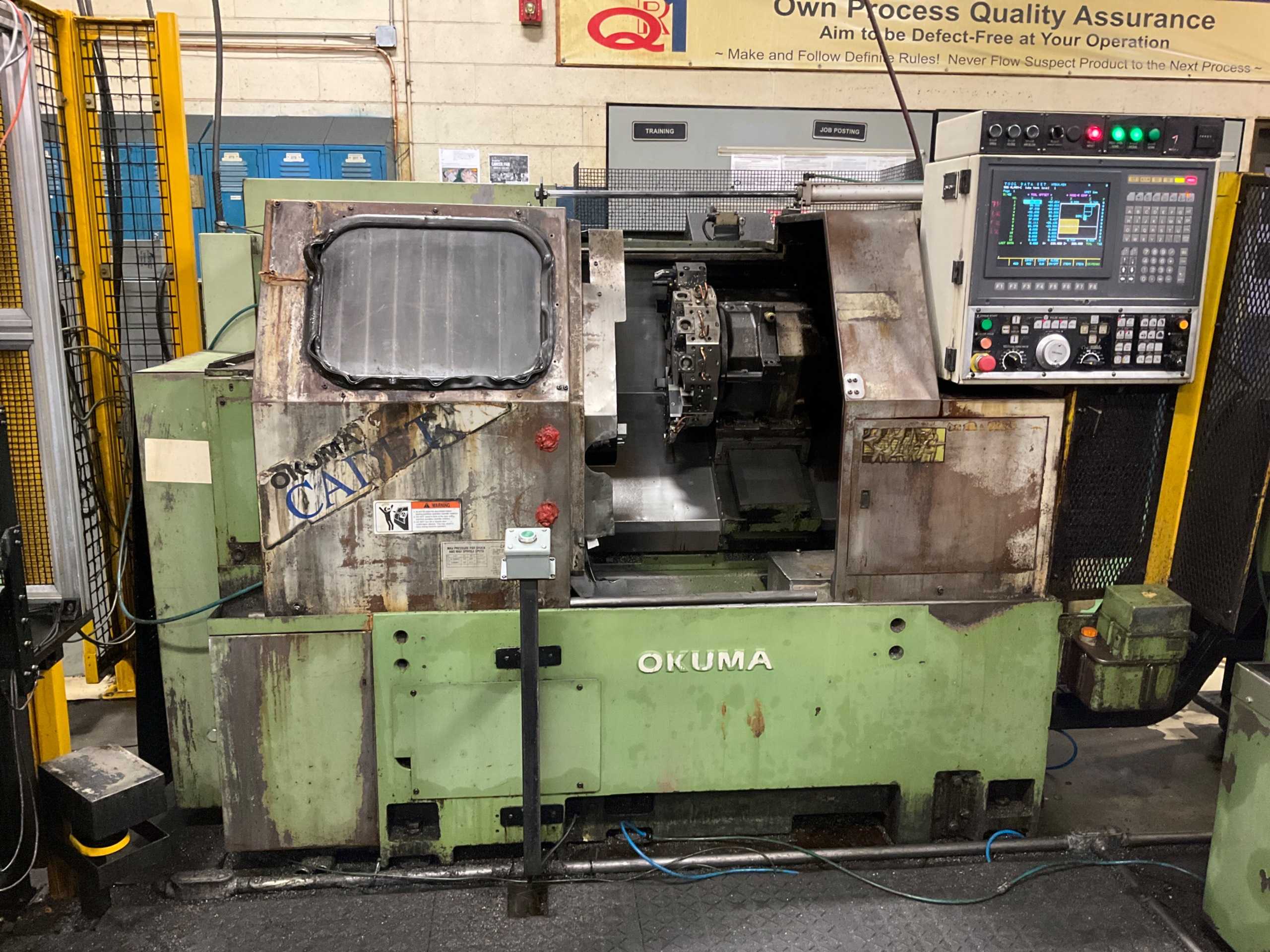 OKUMA LNC8 CNC LATHE - CNC LATHES