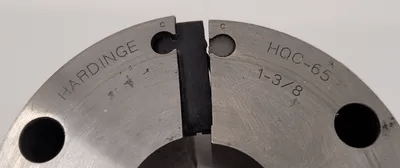 HARDINGE HQC-65 QUICK CHANGE COLLET, 1-3/8IN SIZE, 2.25” HEIGHT - MACHINE TOOLING