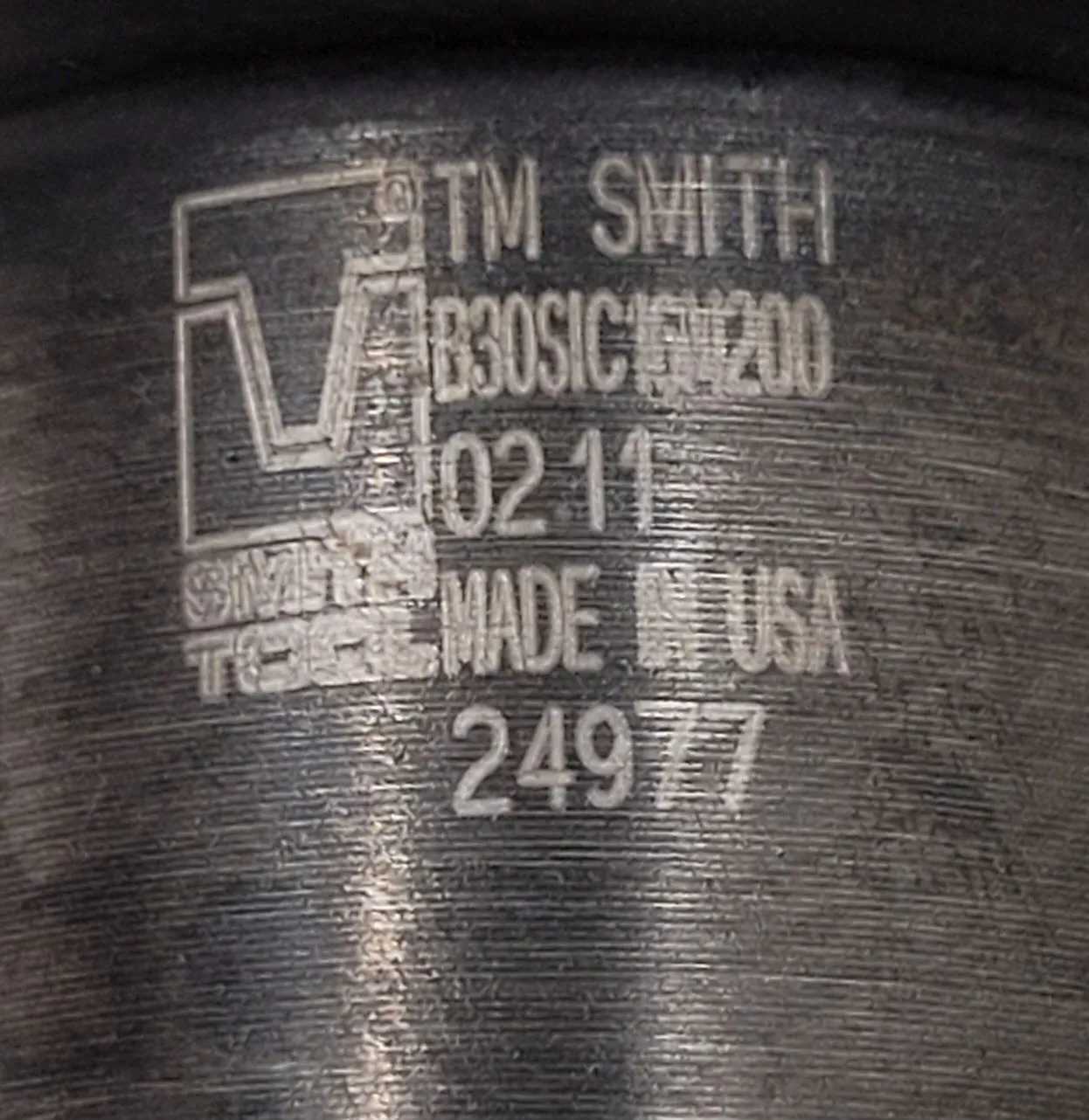 TM SMITH B30SIC16M200 BT30 M16 THREADED BODY MODULAR TOOL HOLDER, 1.92” PROJECTION - MACHINE TOOLING