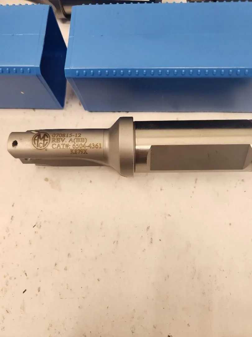 AME INDEXABLE DRILL, #2 TAH 2.978", TSC/FSS, MODEL 070815-12 - MACHINE TOOLING