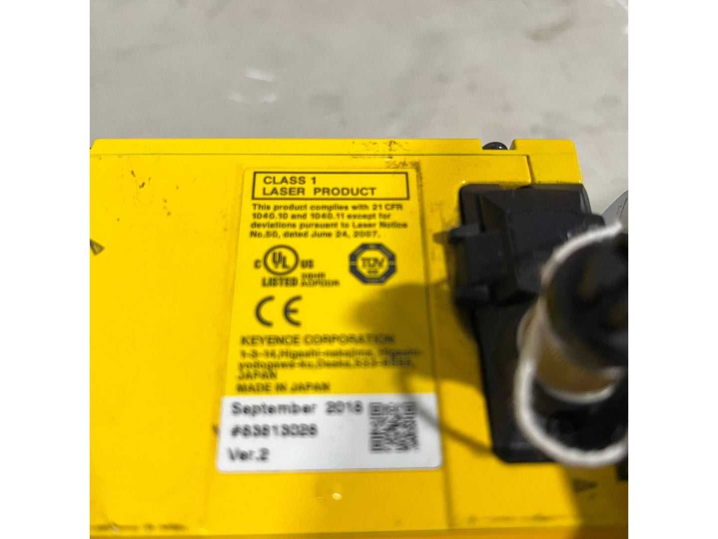 2018 KEYENCE CORP SZ-16D LASER SCANNER - SCANNERS