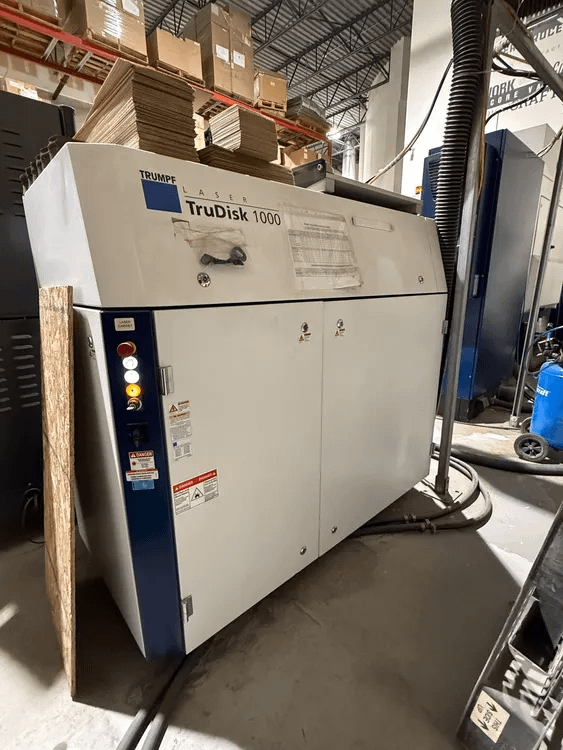 2012 TRUMPF TRULASER CELL 3010 LASER SYSTEM 5-AXIS 1000W 1070NM 1000X500X400MM - LASER CUTTING MACHINES