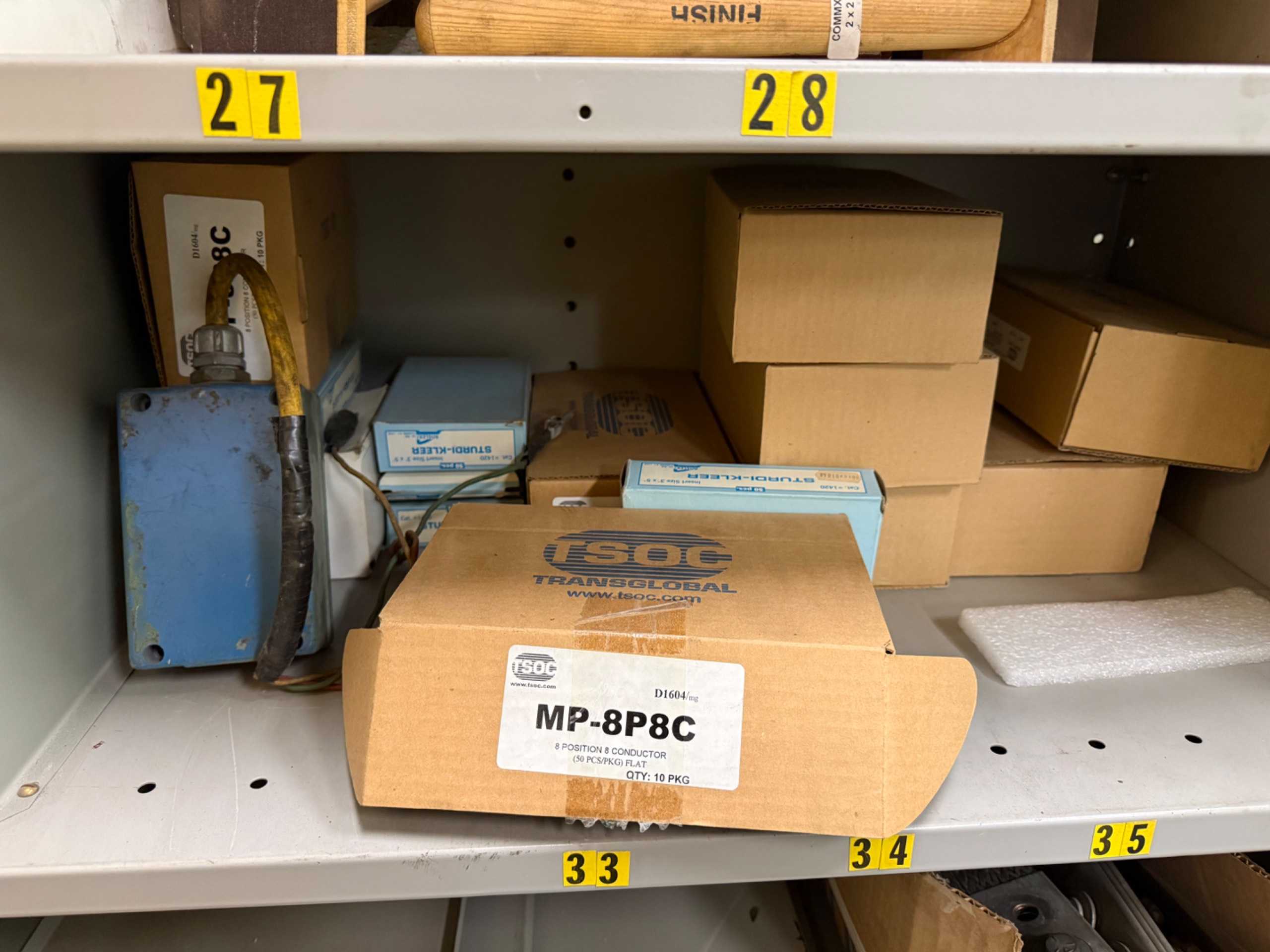 BULK QTY OF ELECTRICAL COMPONENTS - ELECTRICAL COMPONENTS