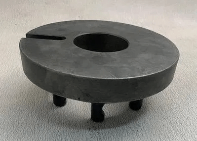 D1-8 FACE PLATE MOUNT, 11IN DIAMETER, 6 X 1IN PINS, 4IN MIDDLE HOLE DIAMETER - MACHINE TOOLING