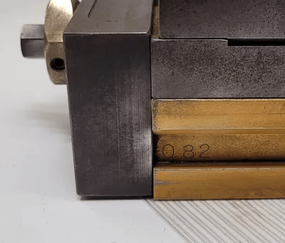 MACHINIST VISE, 4 INCH, 13 INCH LONG, 5-3/8 INCH HEIGHT - MACHINE TOOLING