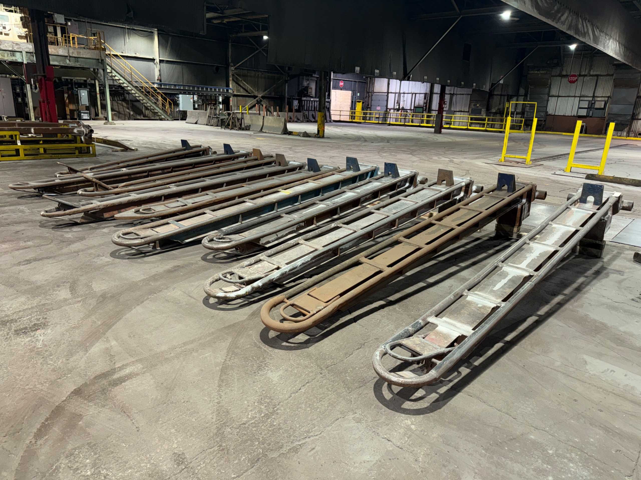 BULK QTY OF COIL HANDLING BEAMS - MATERIAL HANDLING EQUIPMENT