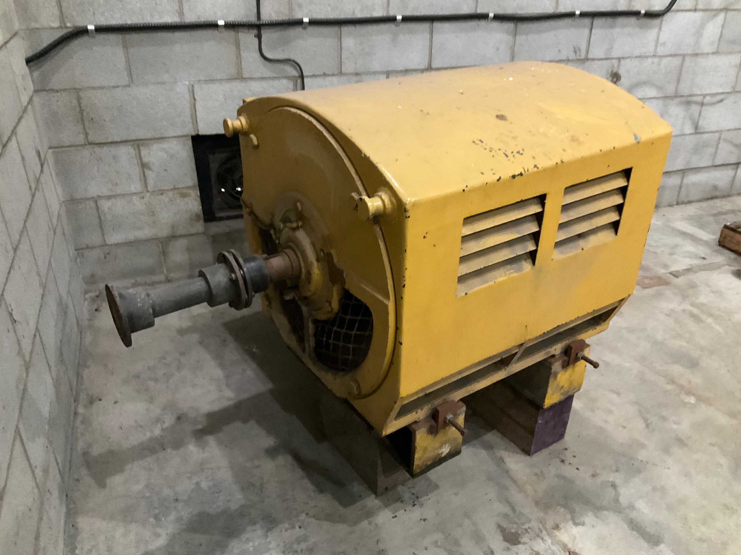 2002 TAMPER 505US-DXKR ELECTRIC MOTOR, 150 HP, 1777 RPM, 3-PHASE, 6315/6313 BEARINGS - ELECTRIC MOTORS