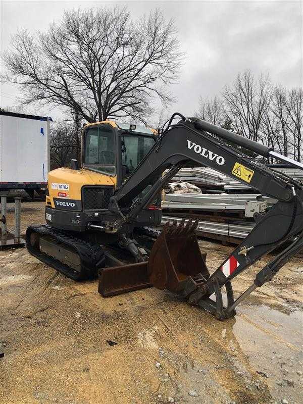 2016 VOLVO ECR58D MINI EXCAVATOR - MINI EXCAVATOR