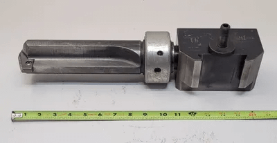 ALLIED MACHINE 22050S-005I STRAIGHT FLUTE INSERT SPADE DRILL, MT5 SHANK, 2.456"-3.5079" DIA - MACHINE TOOLING