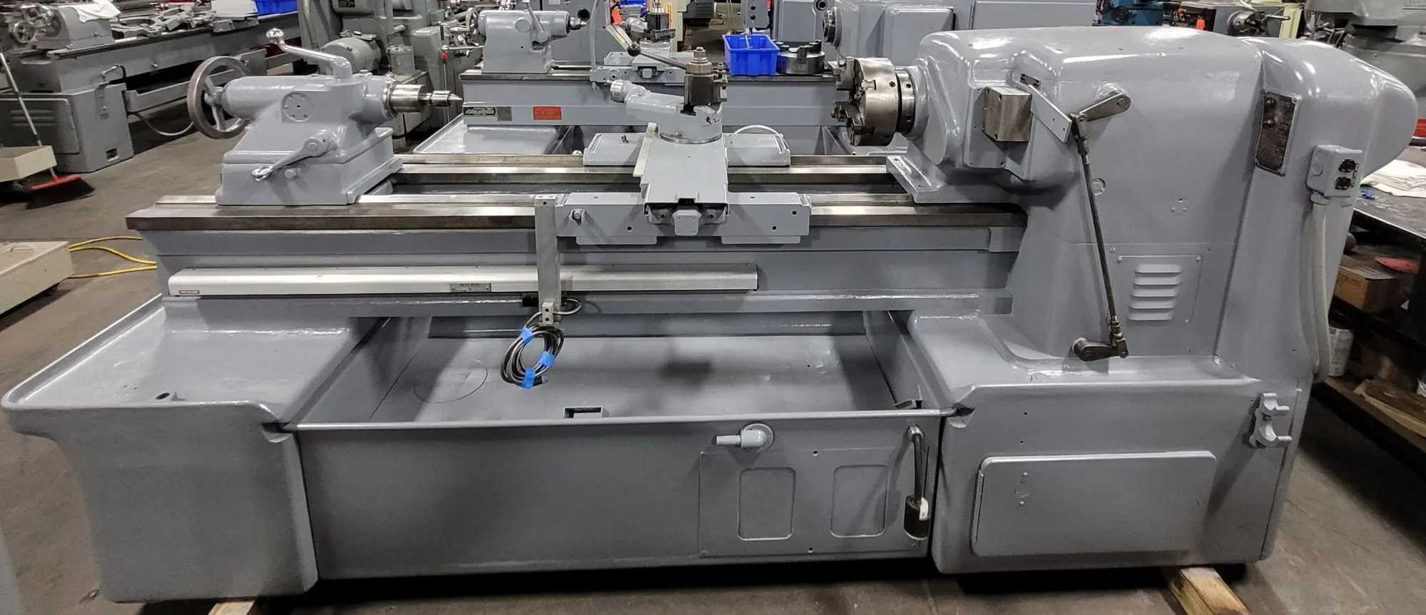 MONARCH MODEL 60 ENGINE LATHE 20.5" SWING 54" CENTERS 1 5/8" SPINDLE BORE - MANUAL LATHES