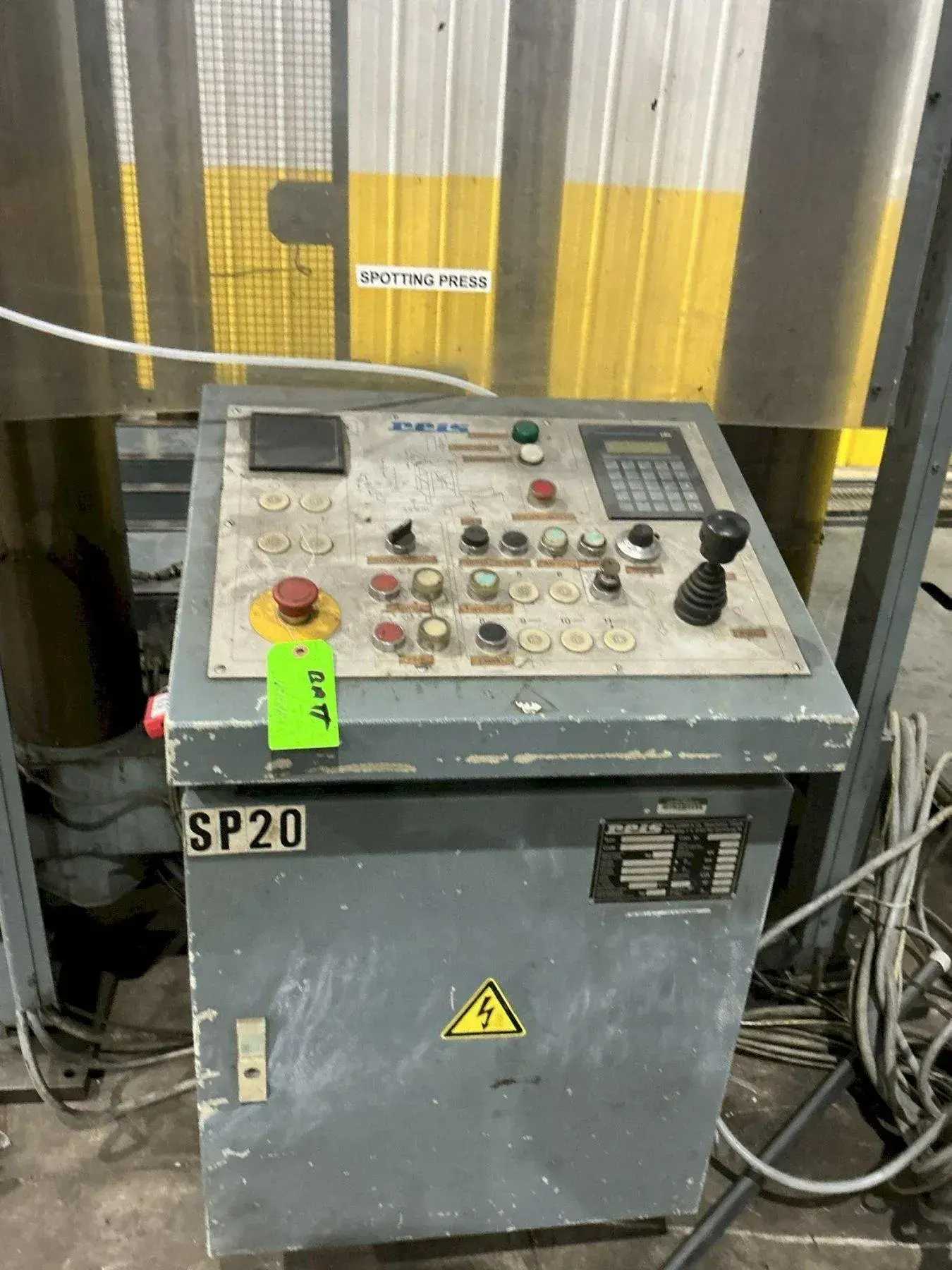 1998 REIS TUS 160 100 TON HYDRAULIC MOLD SPOTTING AND TRYOUT PRESS - HYDRAULIC PRESSES