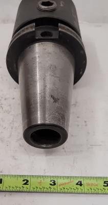 VALENITE V50CT-E200 CAT50 END MILL TOOL HOLDER (2" SHANK CAPACITY, COOLANT THROUGH) - MACHINE TOOLING