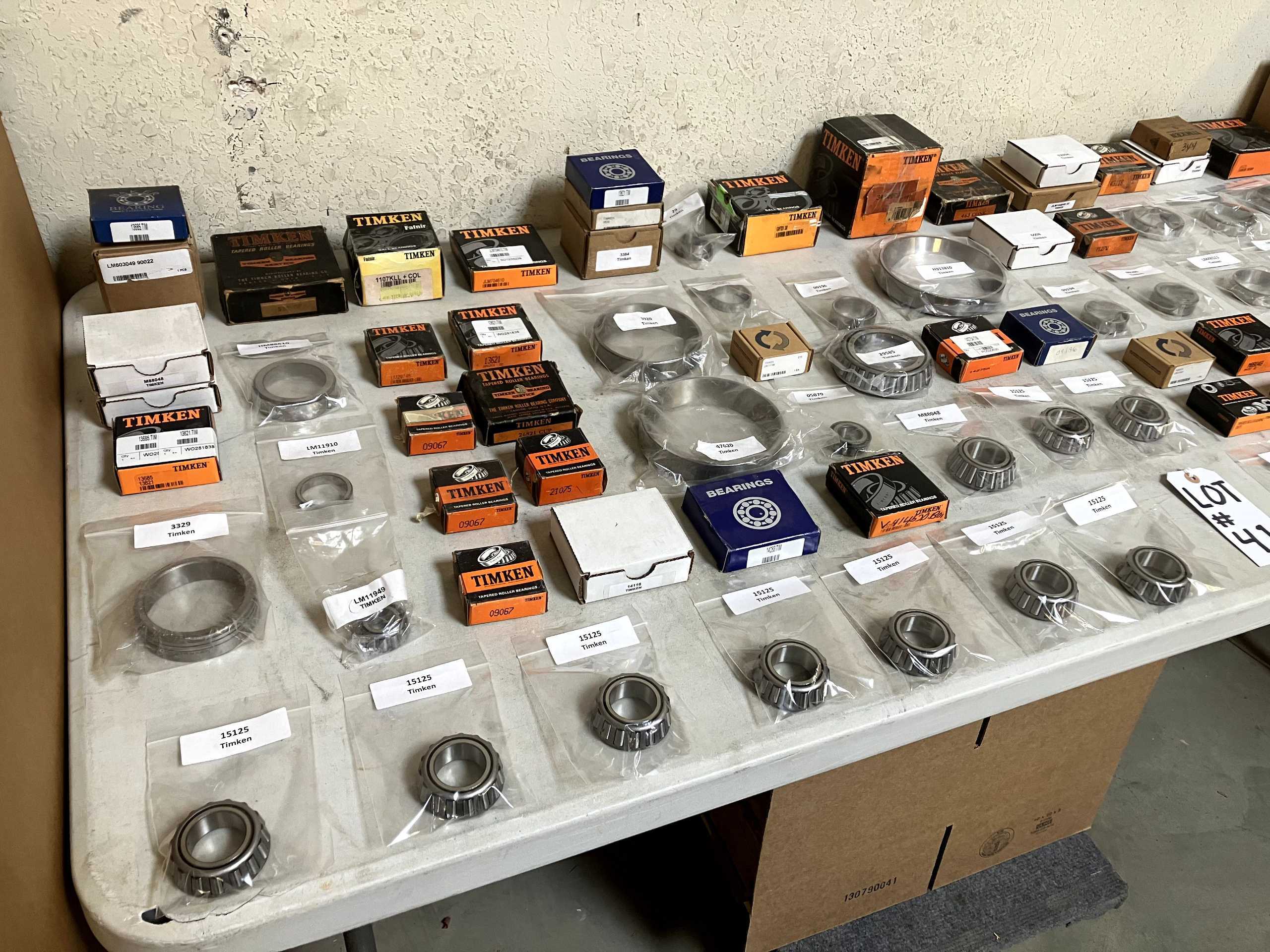 QTY 86: ASSORTED TIMKEN BEARINGS - BEARINGS