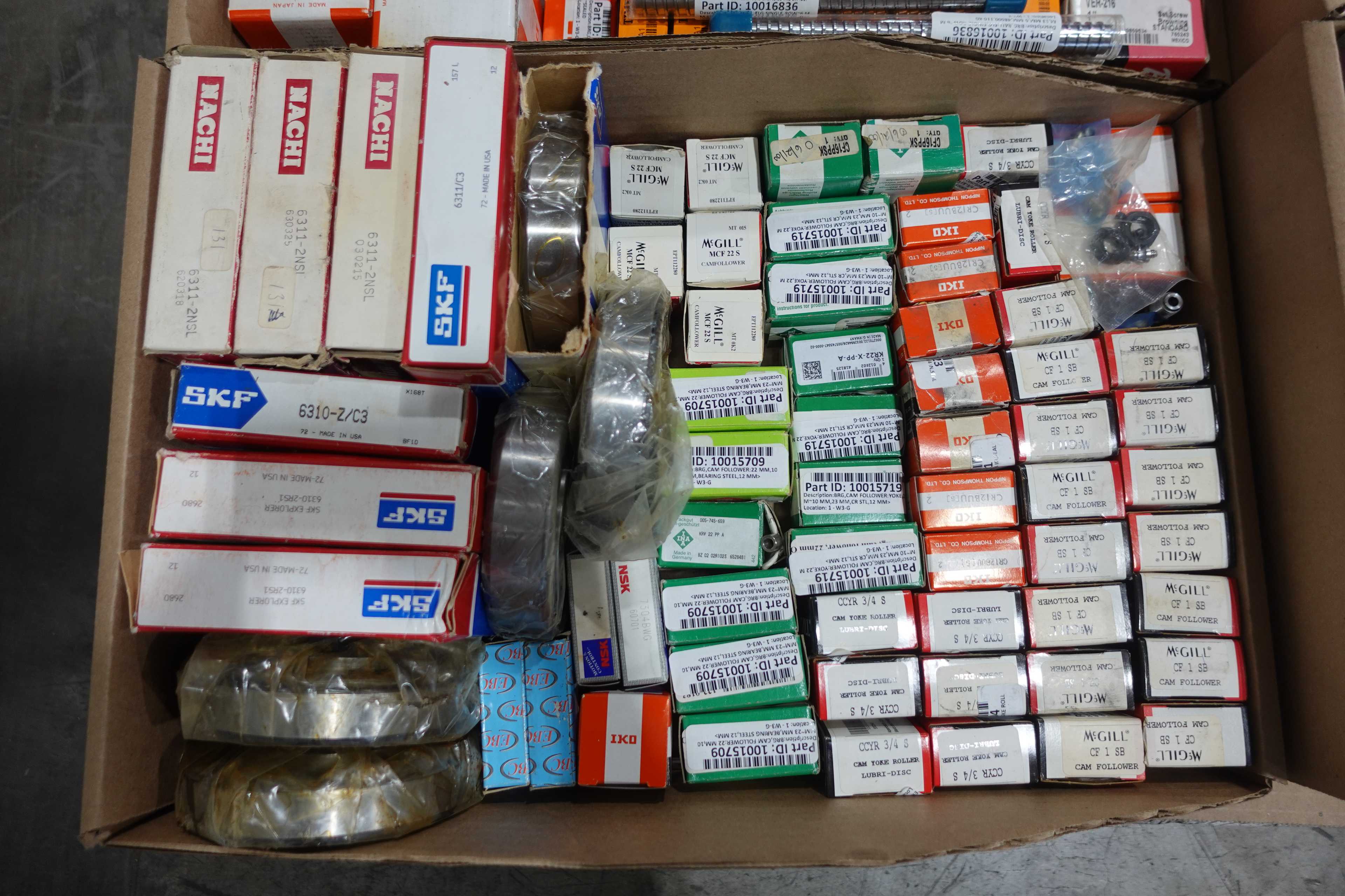 SKU 1747800 - PALLET OF ASSORTED BEARINGS - BEARINGS