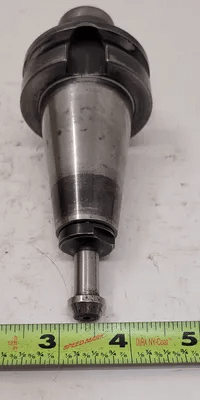 PARLEC CAT 40 TOOL HOLDER WITH 1/2 IN INNER BORE AND 1.25 IN OUTER BORE, 6.5" OAL - MACHINE TOOLING