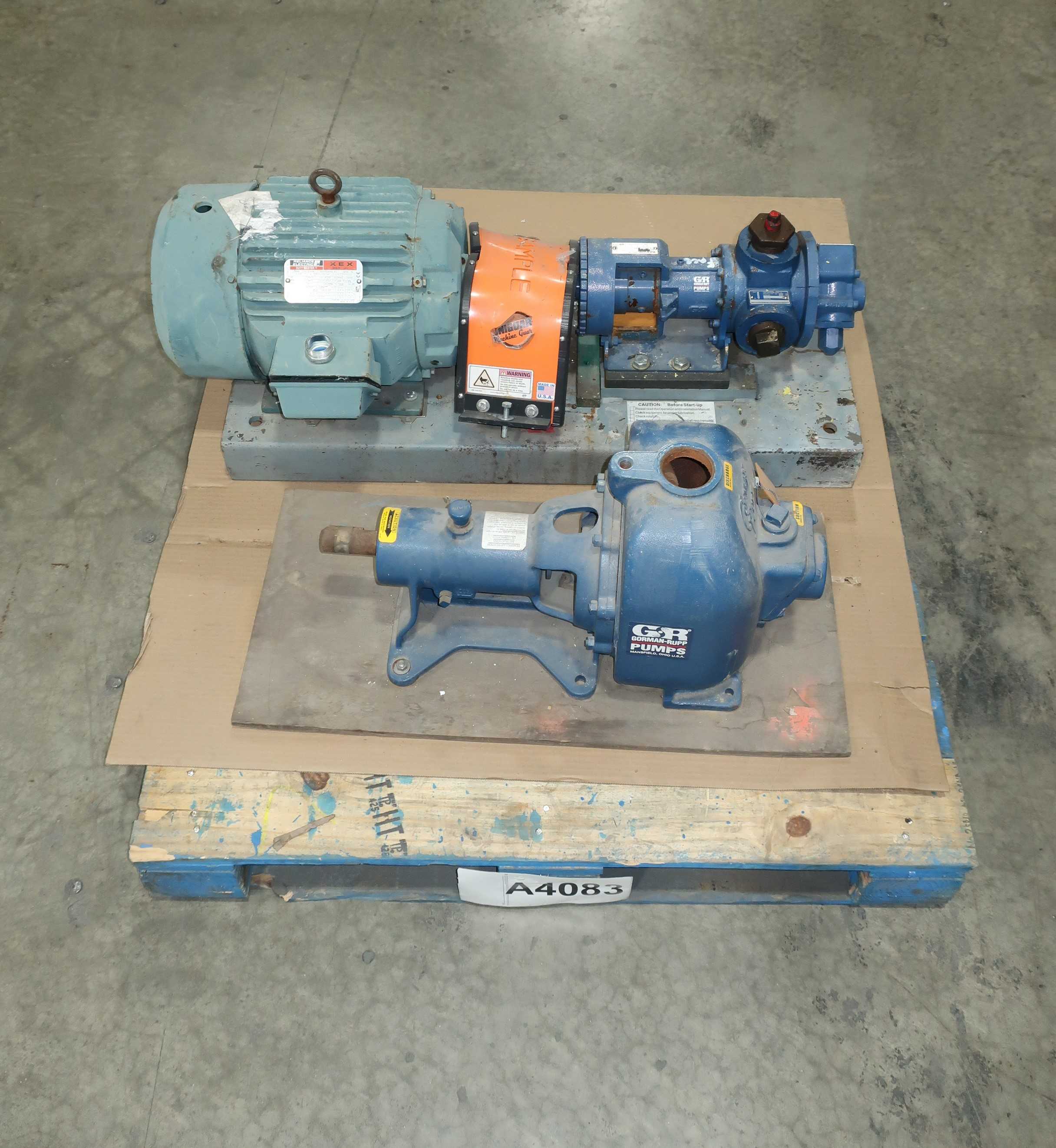 LOT OF 2 GORMAN- RUPP PUMPS - PUMPS