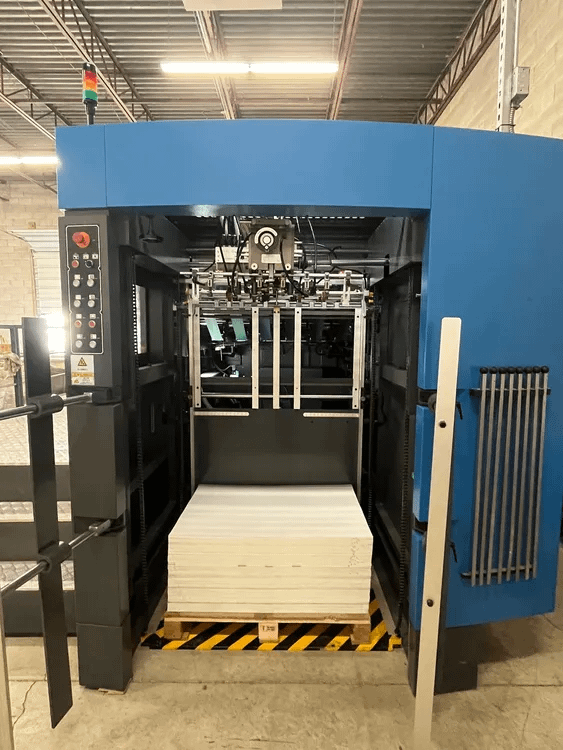 2021 SHM SH-1060SE DIE CUTTING/STRIPPING MACHINE, 8000 RPH, 1060X750MM MAX SHEET - PULP & PAPER