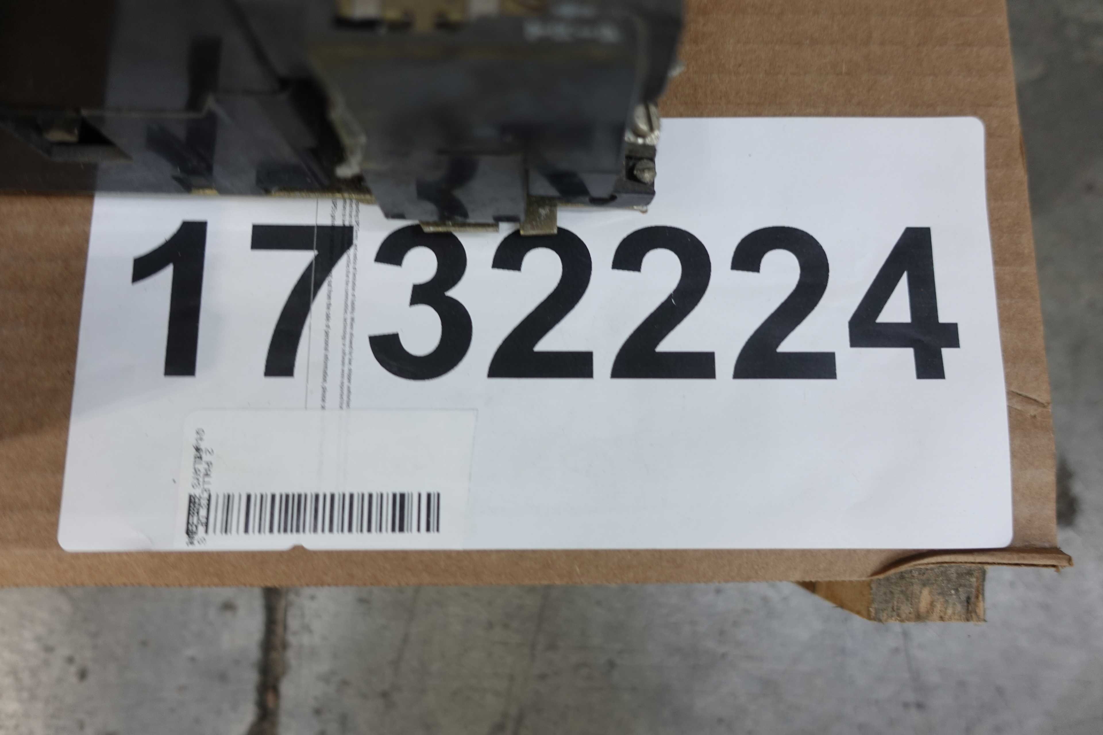 SKU 1732224 - 2 PALLETS OF STARTERS, OVERLOAD RELAYS AND CONTACTORS - ELECTRICAL COMPONENTS