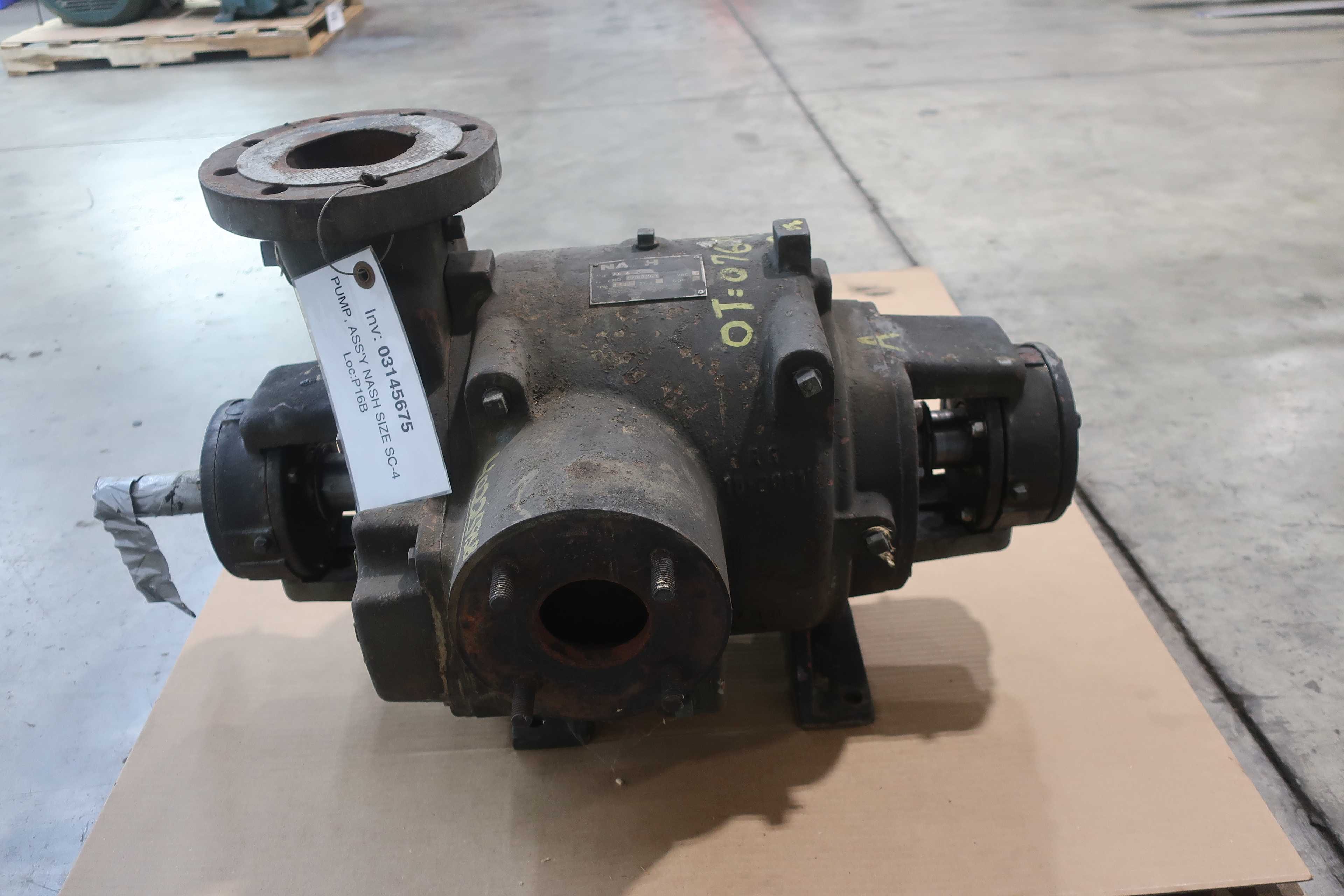NASH SC-4 VACUUM PUMP - VACUUM PUMP