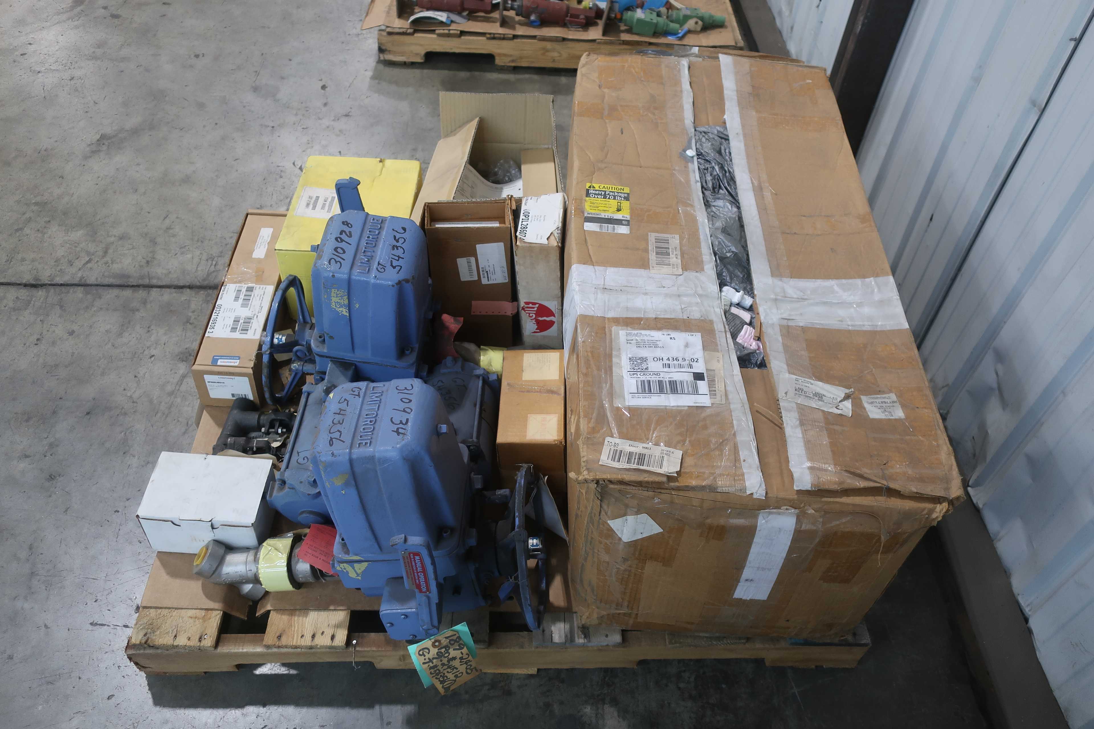 PALLET OF MIXED MRO - INDUSTRIAL PARTS
